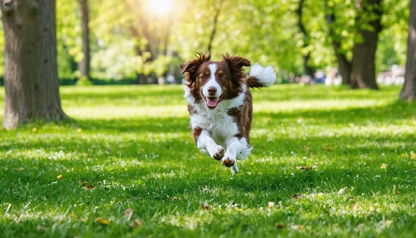 A veterinarian consulting with a dog owner about probiotic supplements for dogs