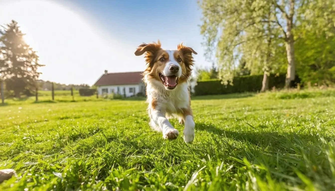 A veterinarian consulting with a dog owner about probiotics, emphasising the importance of informed health decisions for dogs