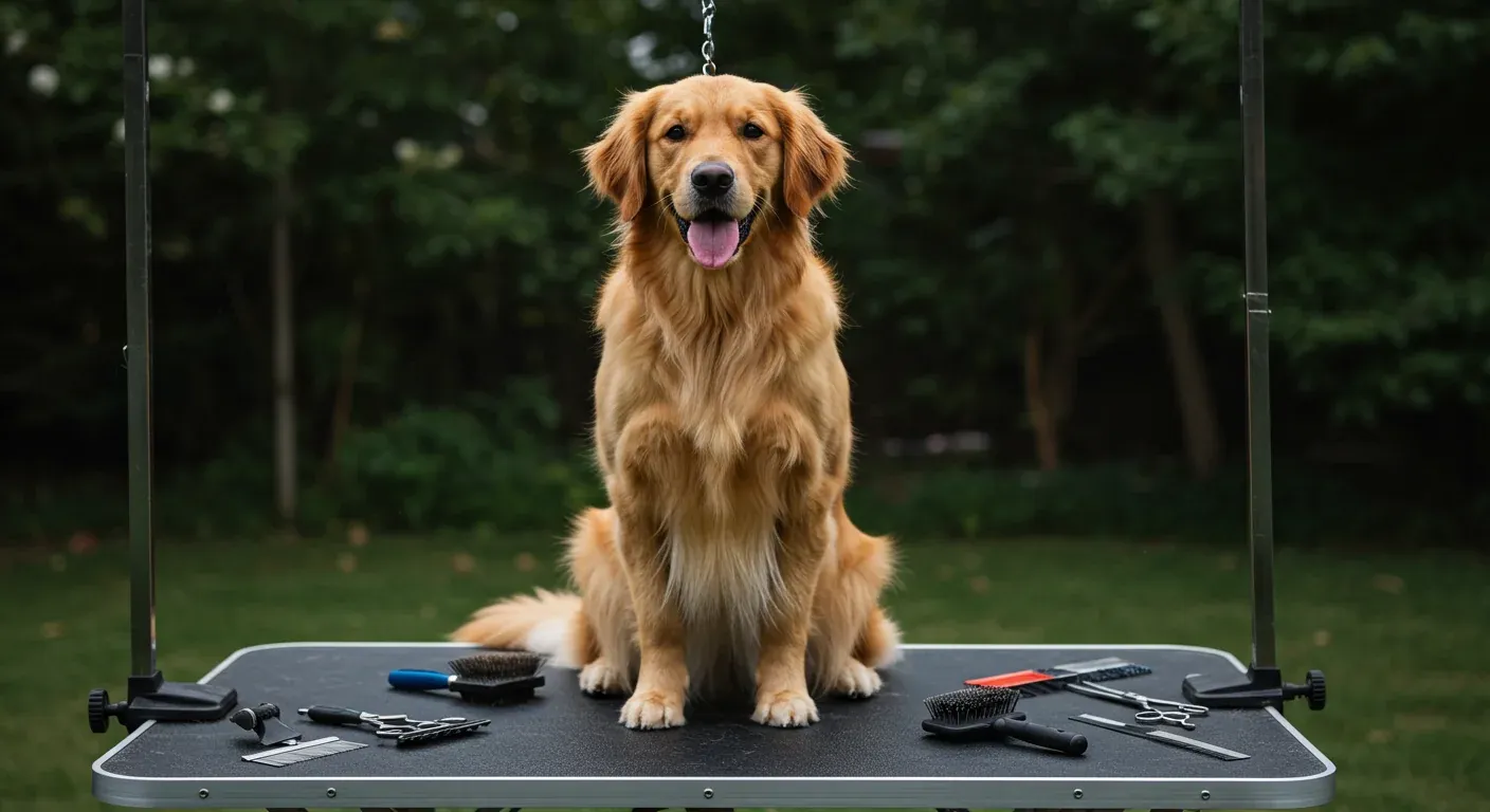Picture Idea: Golden Retriever Grooming Tools Every Owner Needs