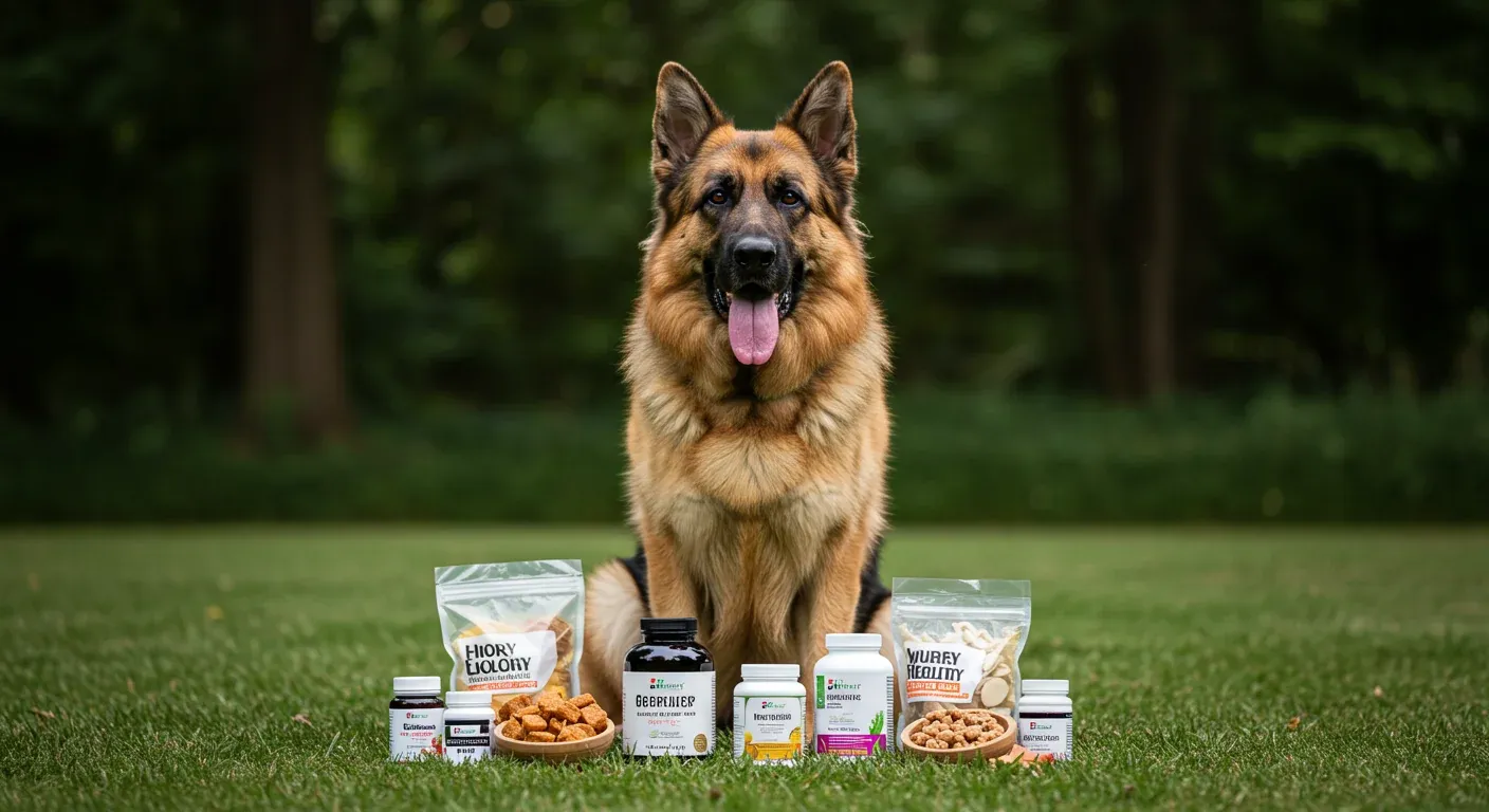 The Benefits of Supplements for German Shepherds | Hero Pet Health